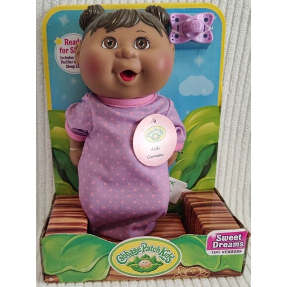 Cabbage Patch Kids Sweet Dreams Tiny Newborn 9" Baby Doll - New - Picture 1 of 14
